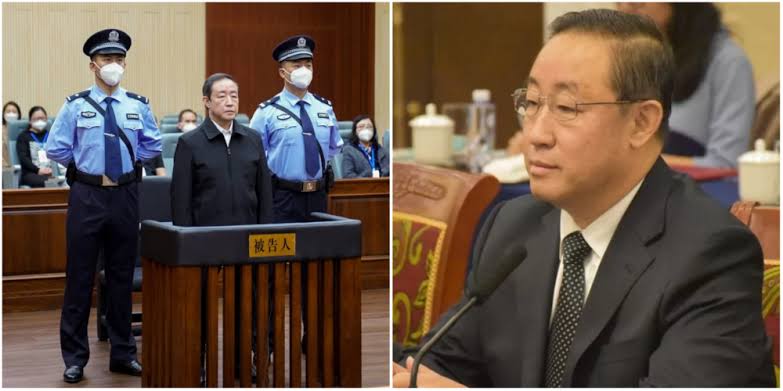 चीन के पूर्व न्याय मंत्री झेंगुआ को दो वर्ष की सजा और मृत्युदंड