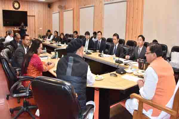 भूकम्परोधी तकनीक के क्षेत्र में जापान से सहयोग लिया जाए: मुख्यमंत्री
