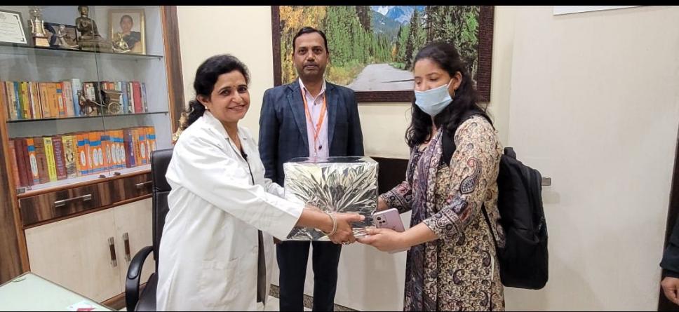 प्रधानमंत्री टीवी मुक्त भारत अभियान के तहत पौष्टिक आहार देने की सिनर्जी अस्पताल की सराहनीय पहल