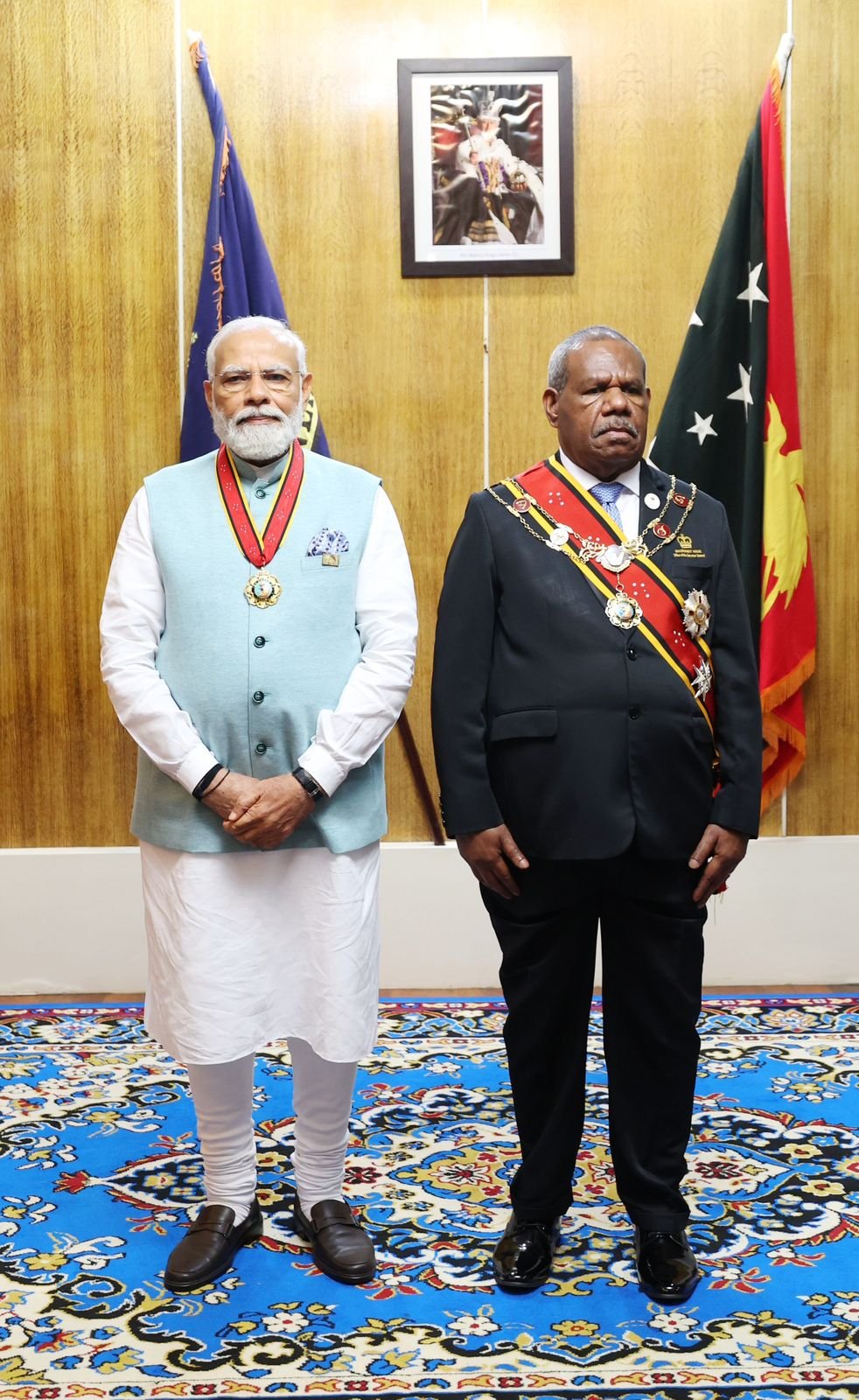 प्रधानमंत्री मोदी को मिला फिजी का सर्वोच्च सम्मान